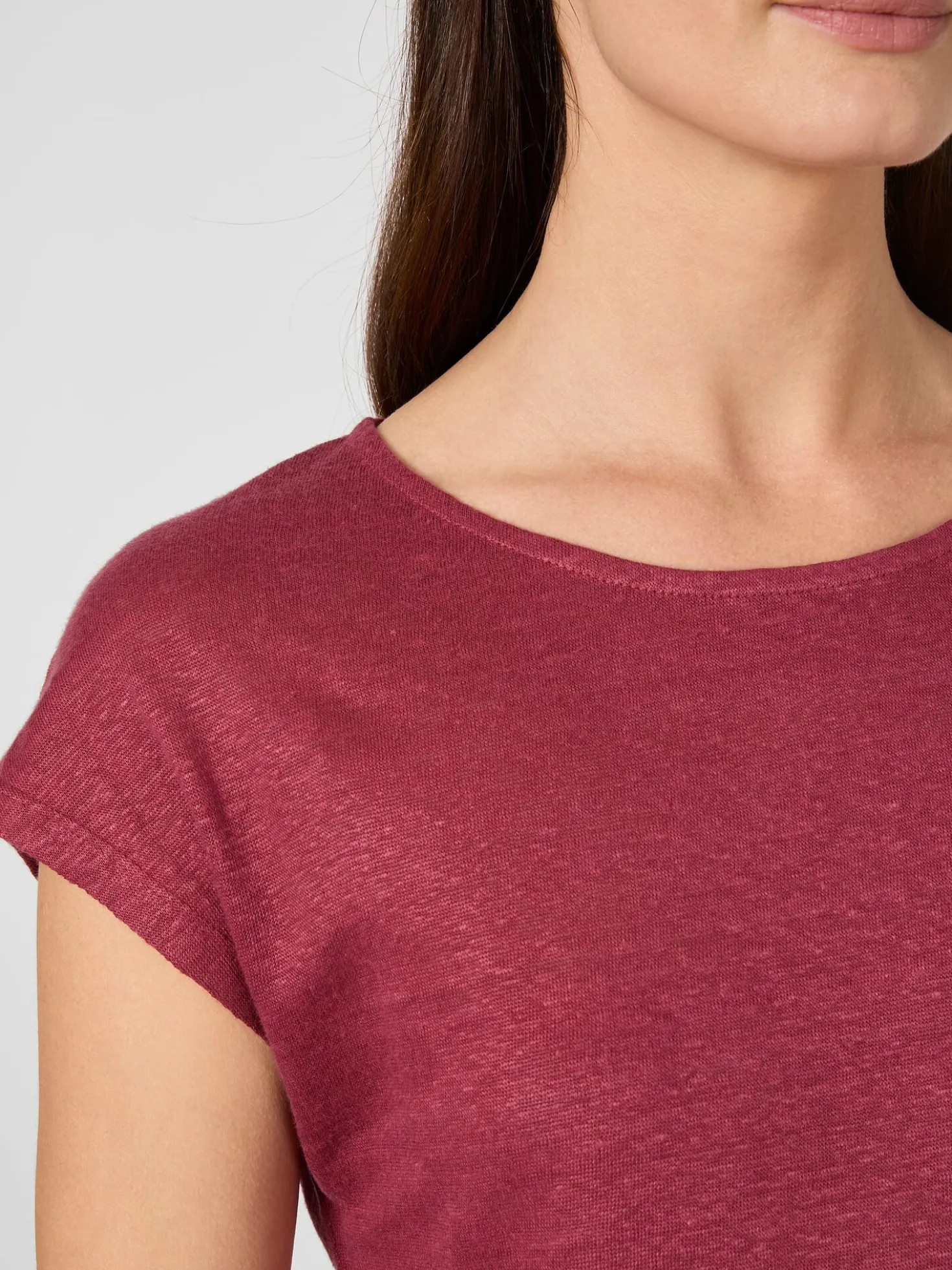 Damen-Leinenshirt