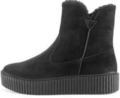 Damen-Nubukboot gefüttert