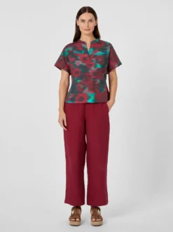 Damen-Popelinebluse