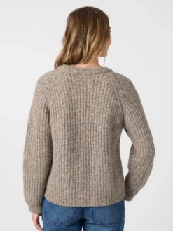 Damenpullover Alpaka-Baumwolle
