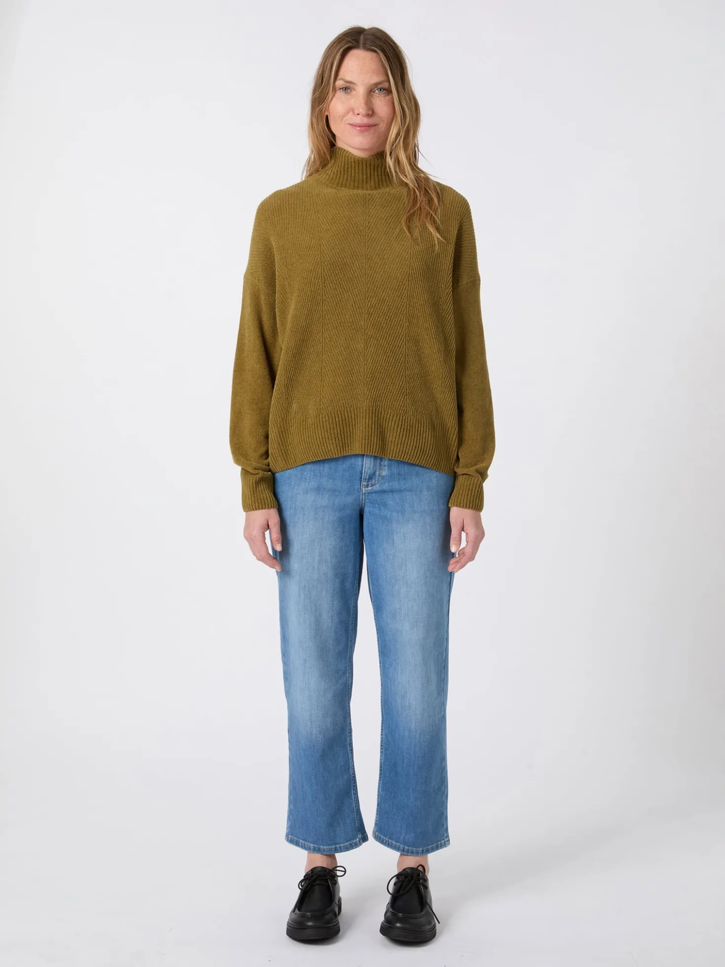 Damenpullover Baumwoll-Chenille