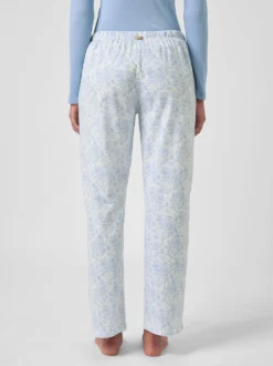 Damen-Pyjamahose gemustert