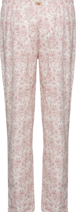Damen-Pyjamahose gemustert