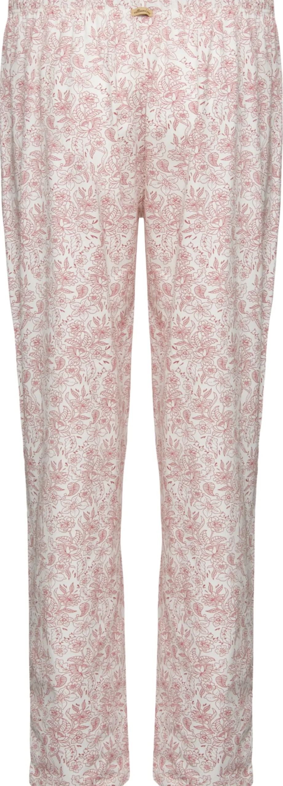 Damen-Pyjamahose gemustert