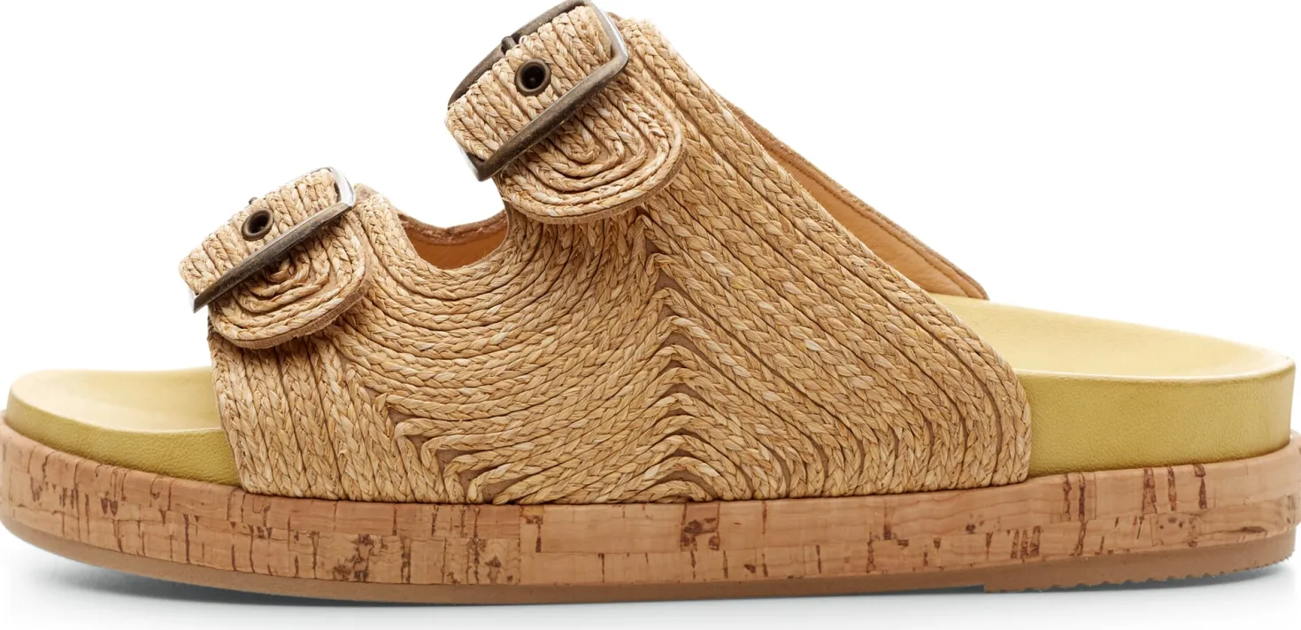 Damensandale Raffia