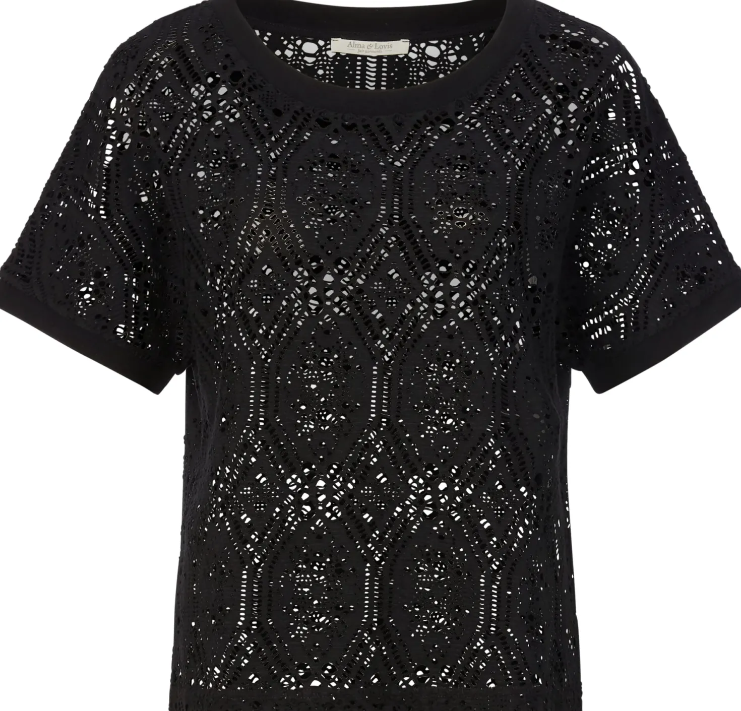 Damenshirt Lochmuster