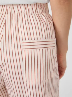Damenshorts Baumwollsatin