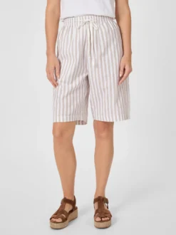 Damenshorts gestreift
