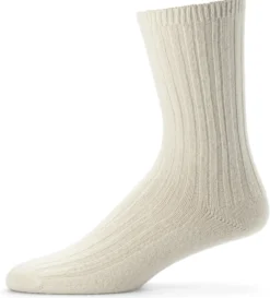 Damen-Socke gerippt