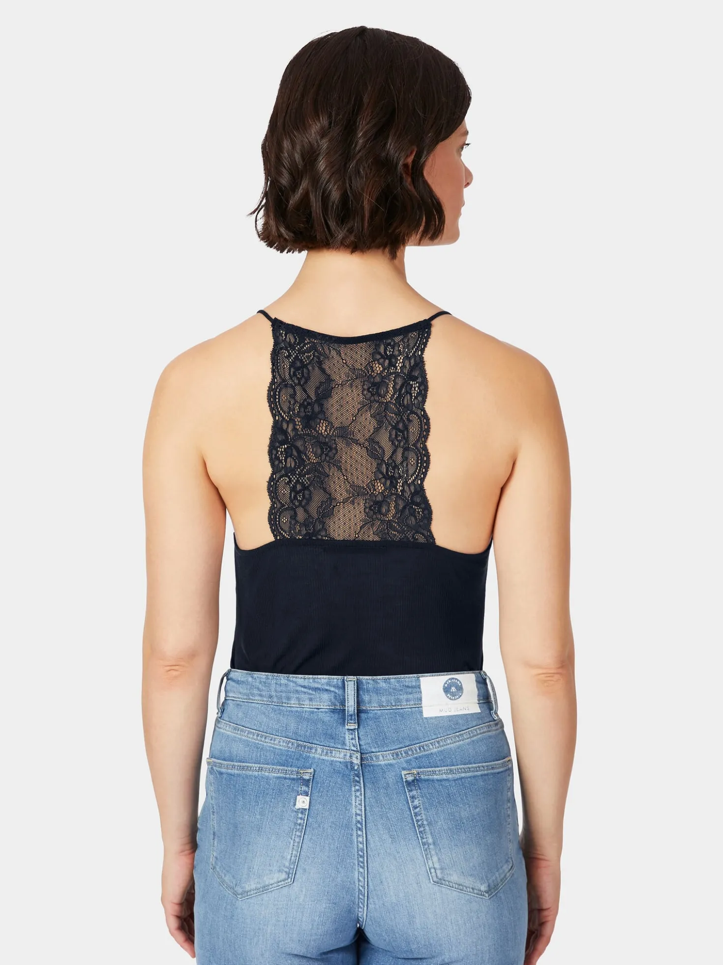 Damen-Spitzentop