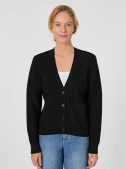 Damen-Strickcardigan Baumwolle
