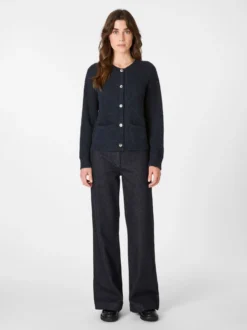 Damen-Strickjacke Alpaka
