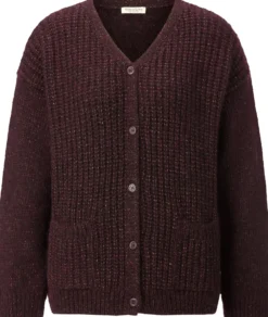 Damen-Strickjacke geknöpft