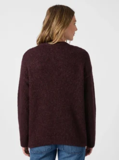 Damen-Strickjacke geknöpft