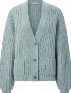 Damen-Strickjacke geknöpft