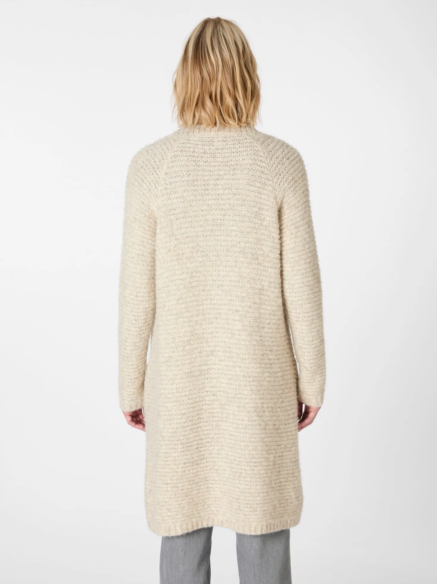 Damen-Strickjacke lang