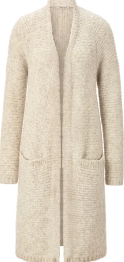 Damen-Strickjacke lang