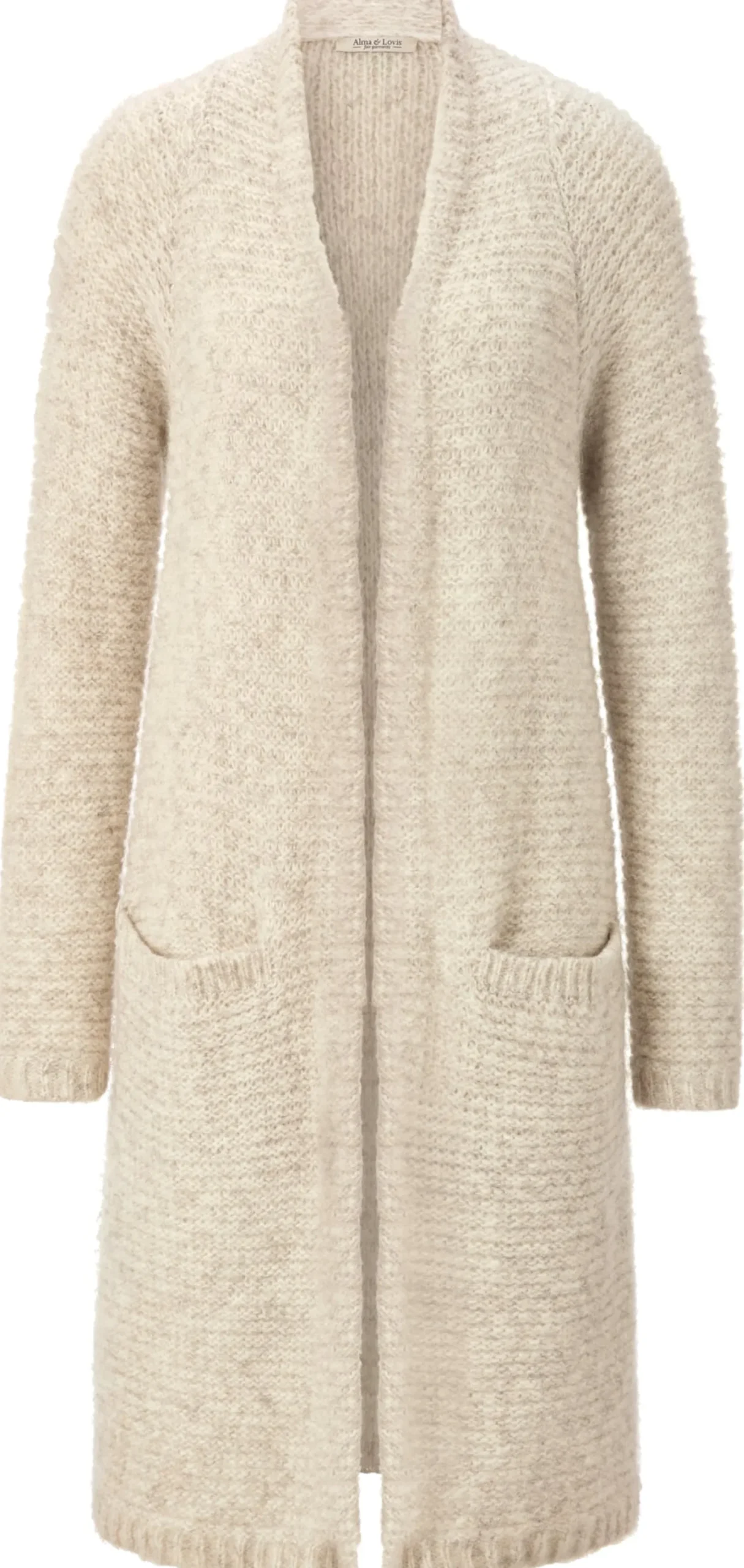 Damen-Strickjacke lang