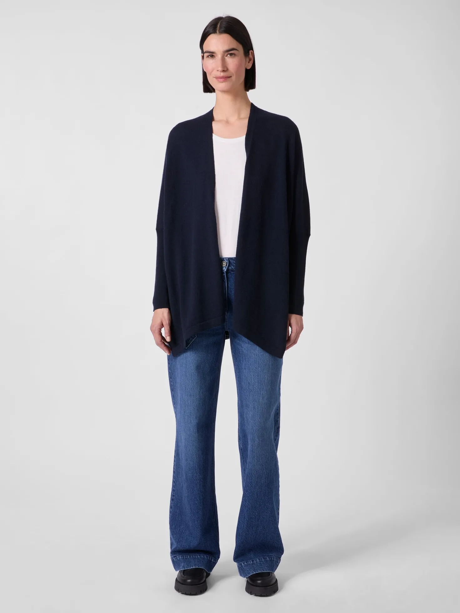 Damen-Strickjacke Merinowolle