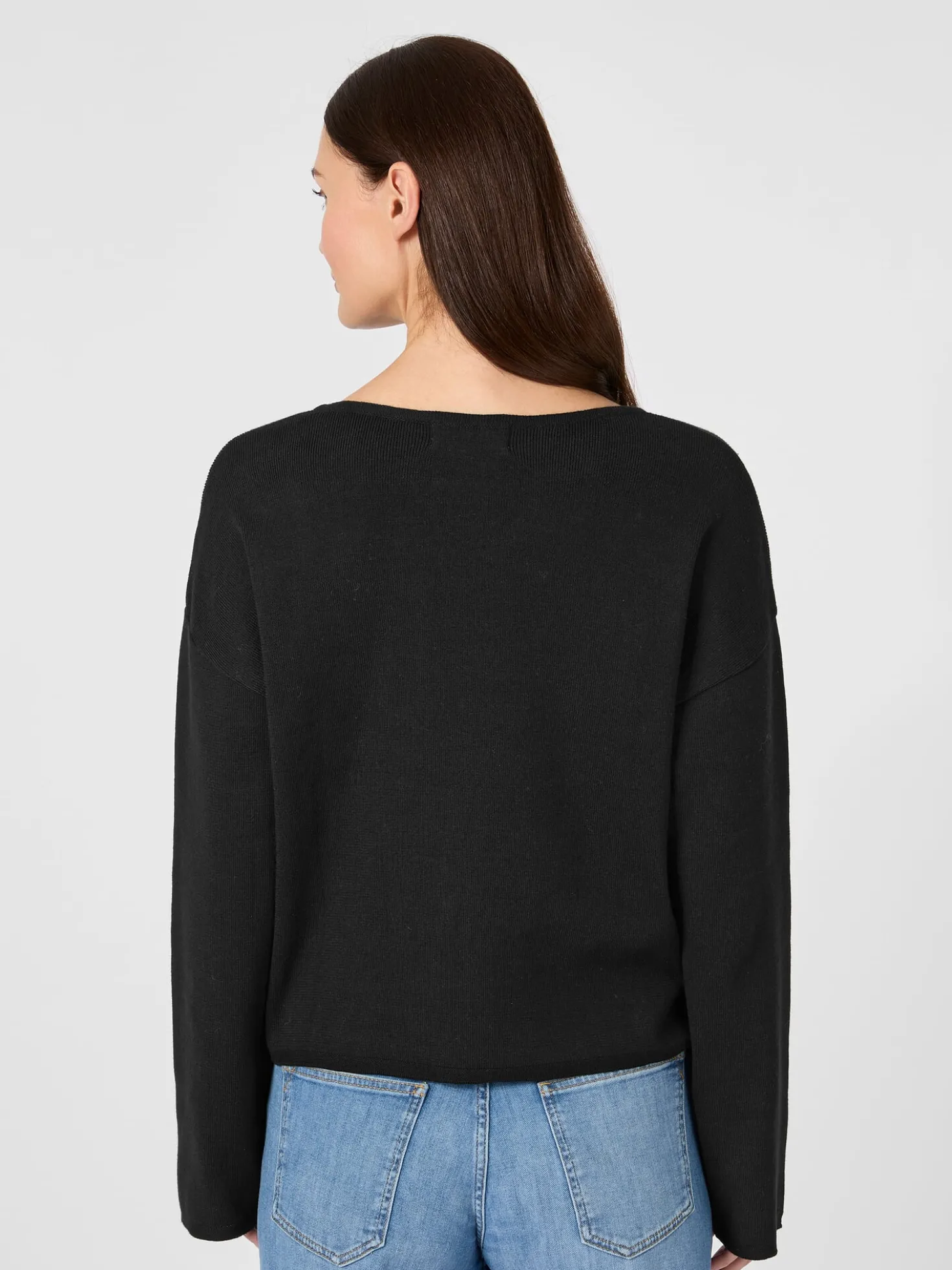 Damen-Strickpullover Baumwolle
