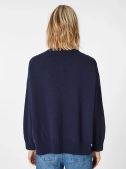 Damen-Strickpullover V-Ausschnitt