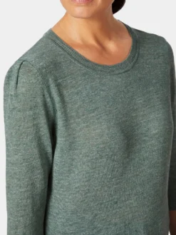 Damen-Strickshirt Dreiviertelarm