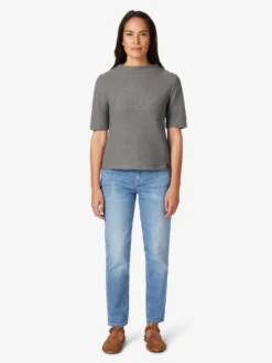Damen-Strickshirt Halbarm