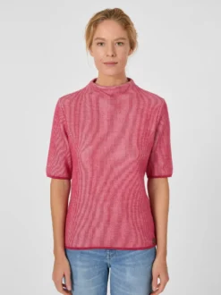 Damen-Strickshirt Halbarm