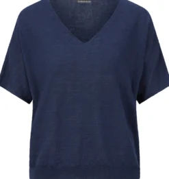 Damen-Strickshirt V-Ausschnitt