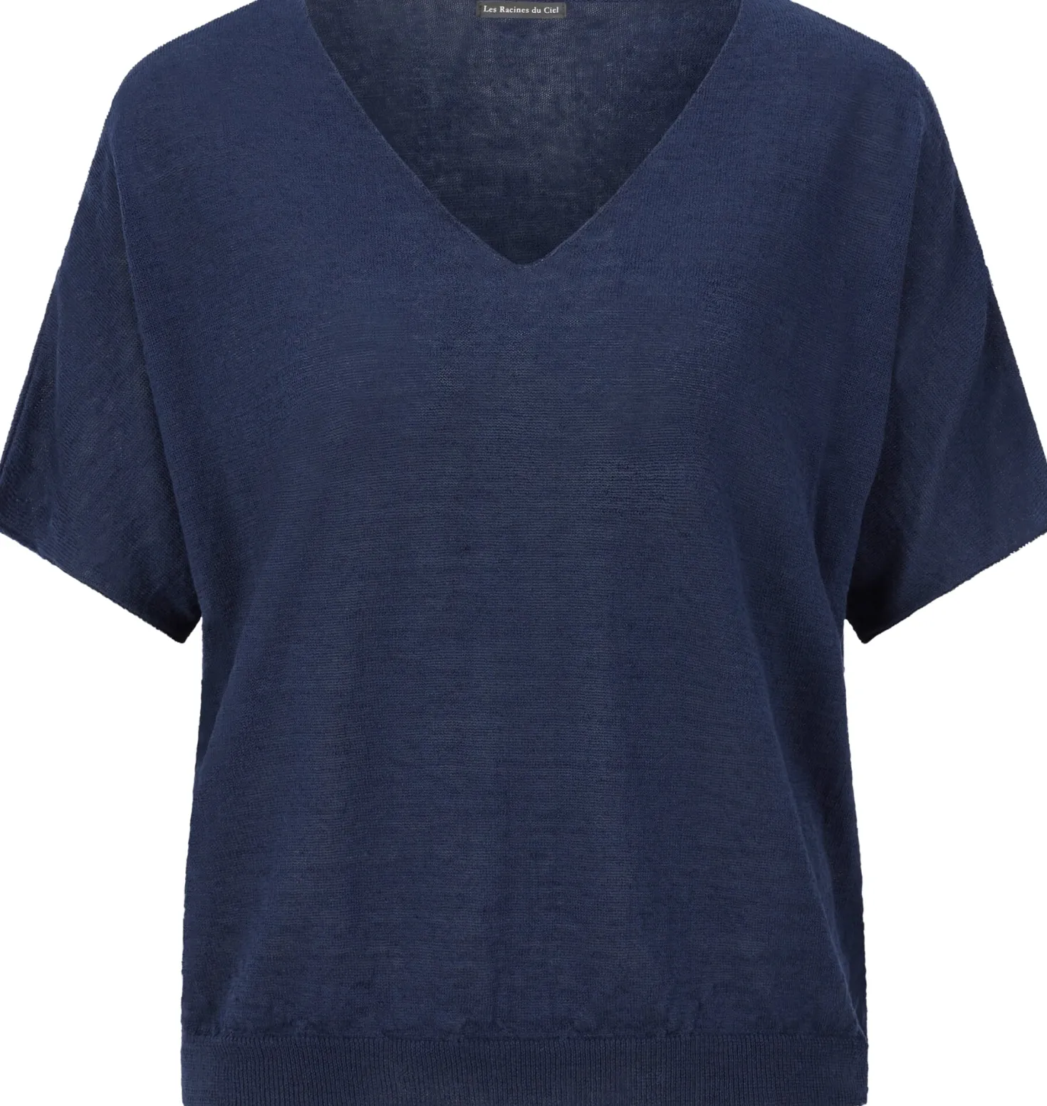 Damen-Strickshirt V-Ausschnitt