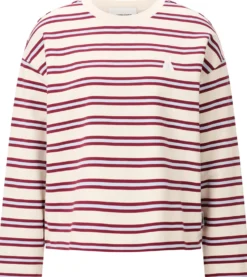 Damen-Sweatshirt gestreift
