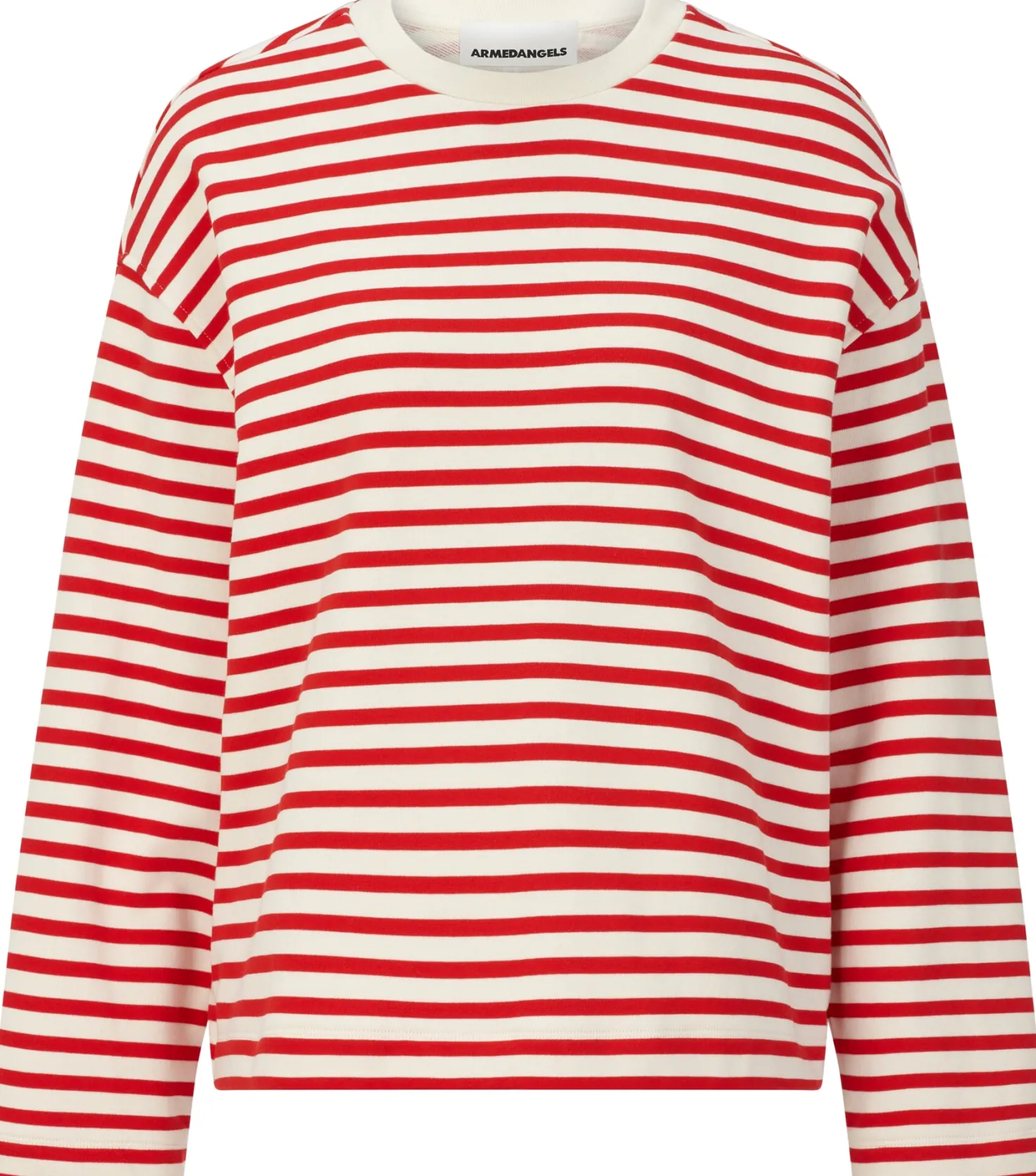 Damen-Sweatshirt gestreift