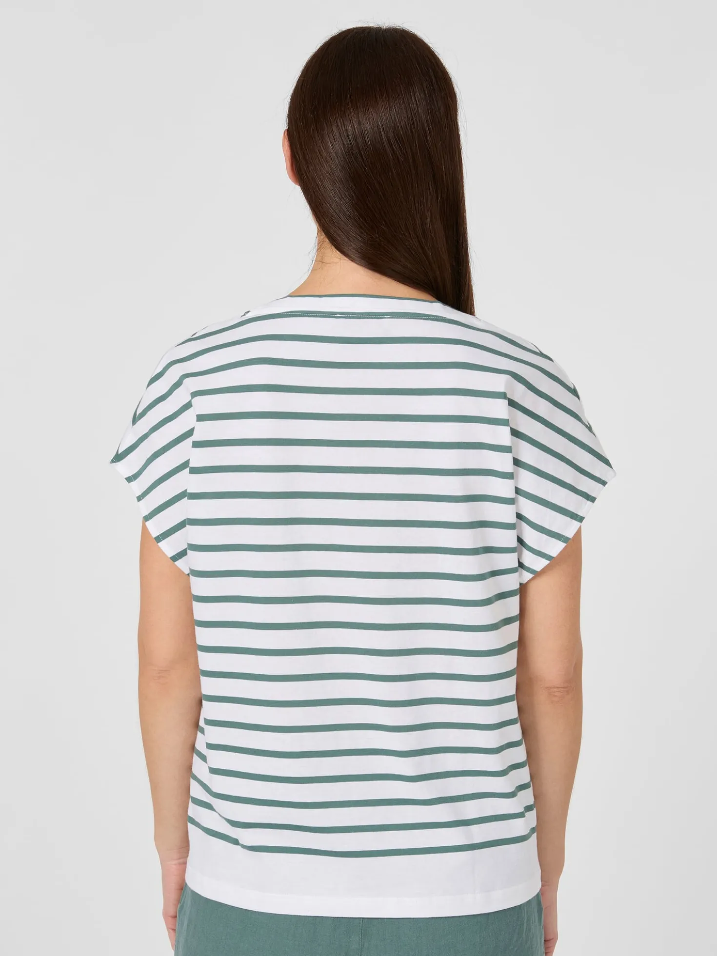 Damentop gestreift