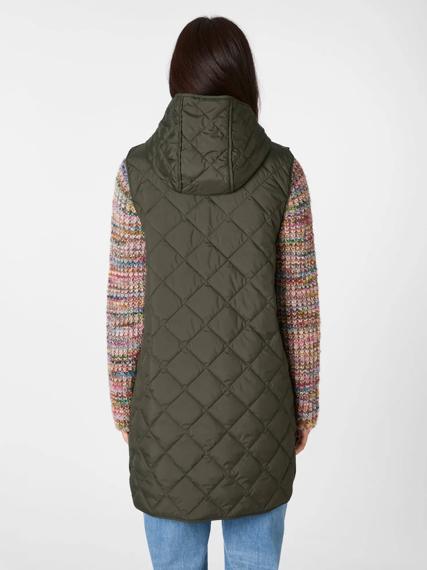 Damen-Trenchcoat 2in1 mit Weste