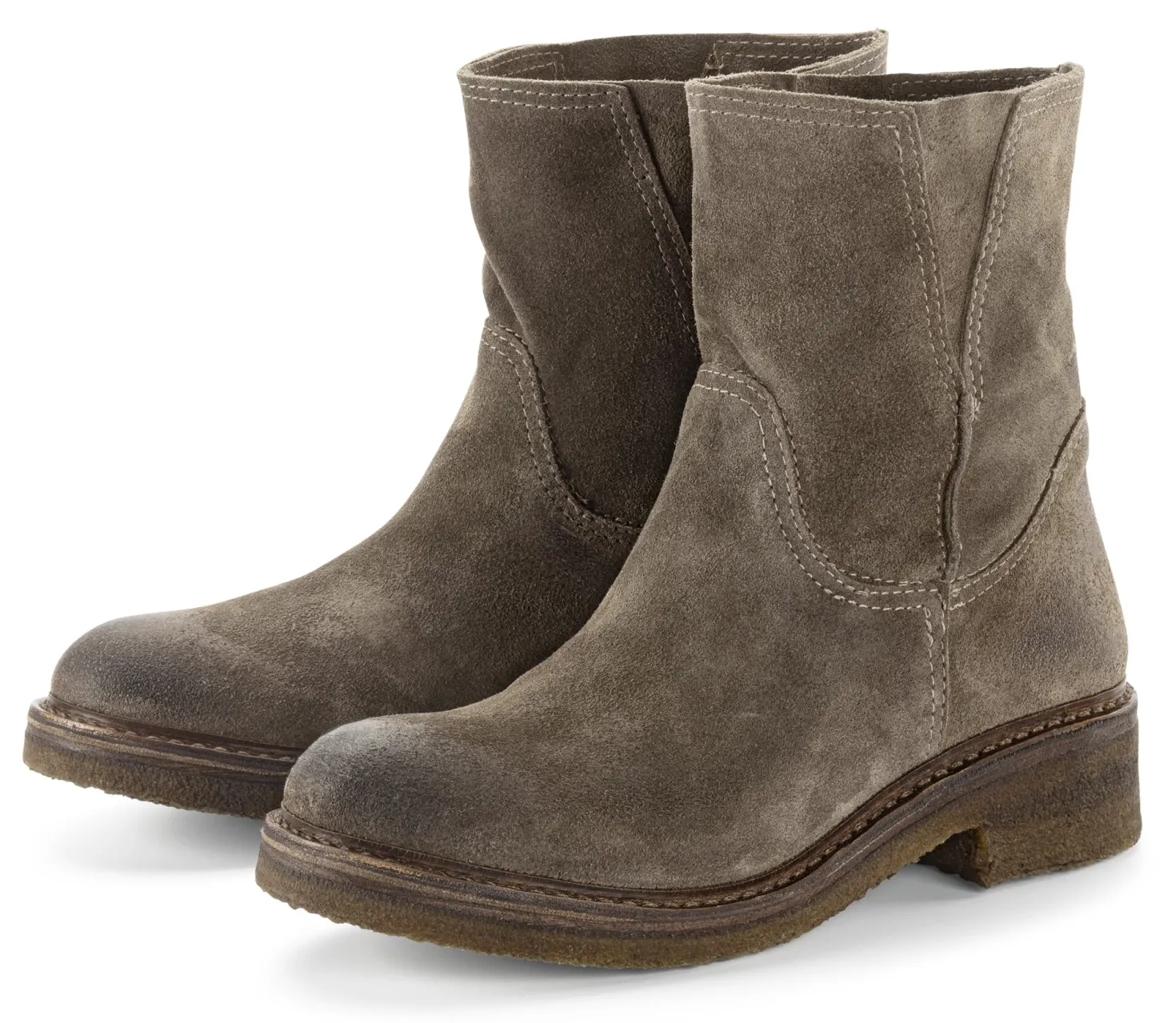 Damen-Veloursboot