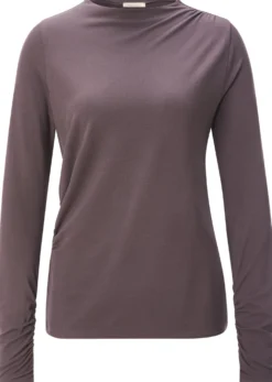 Damen-Viskoseshirt Piqué
