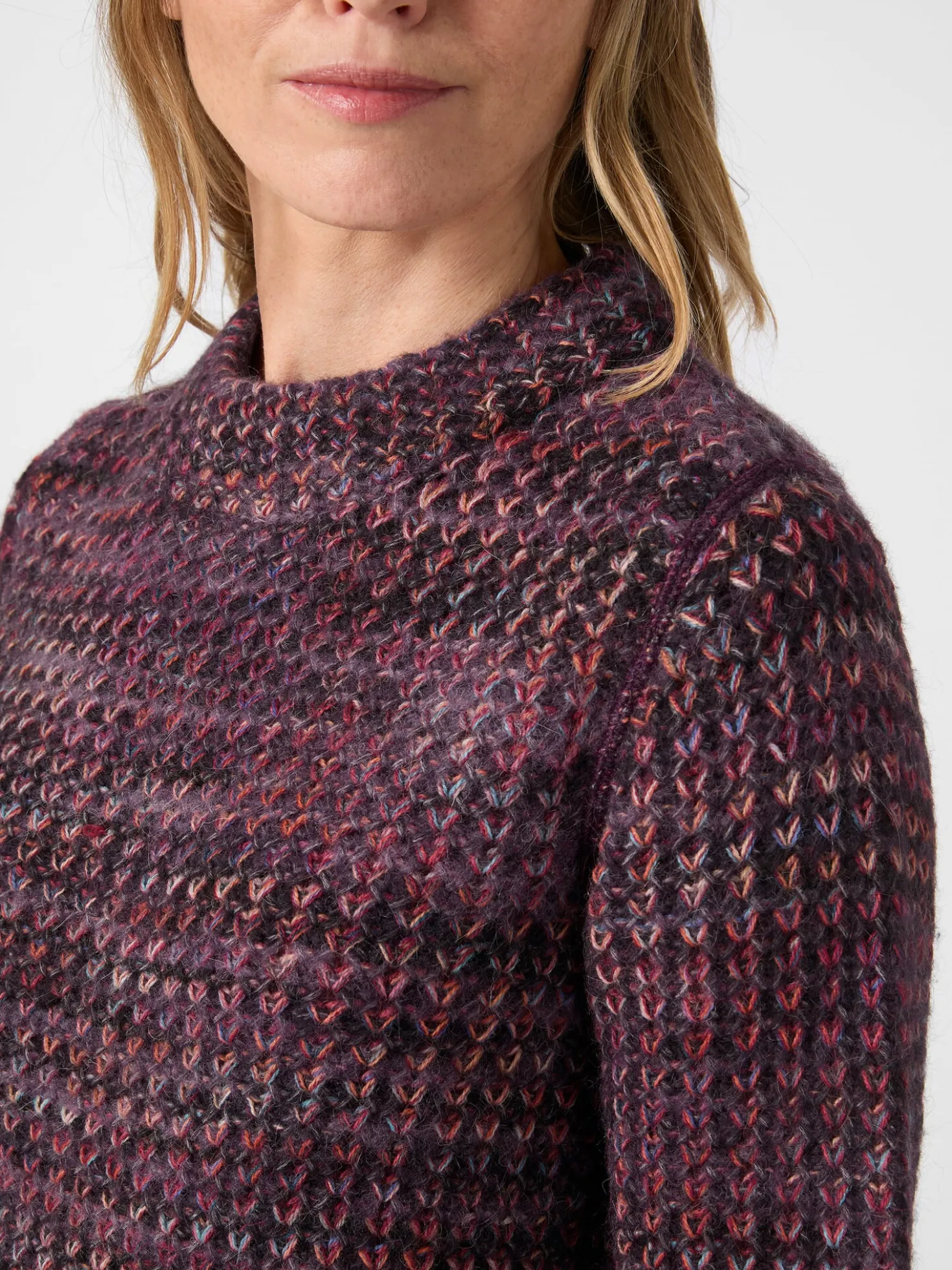Damen-Wendestrickpullover