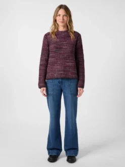 Damen-Wendestrickpullover