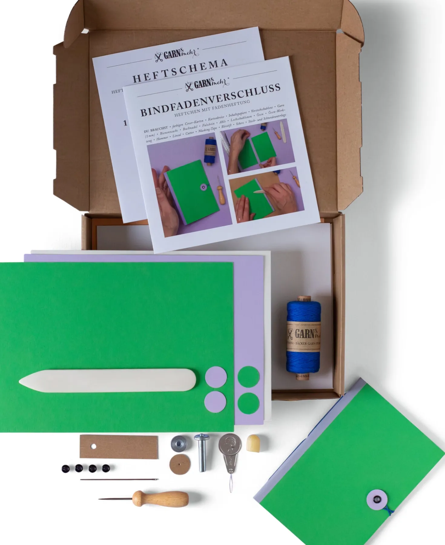 DIY Set Bindfadenverschluss
