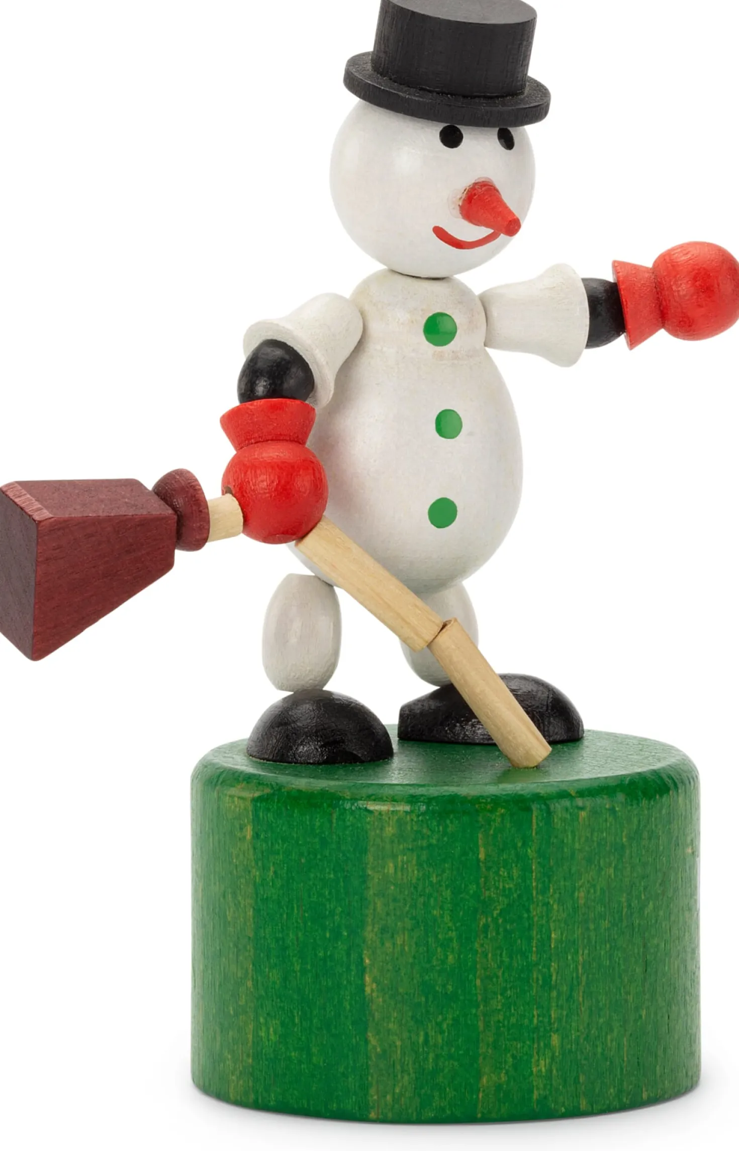 Drückfigur Schneemann