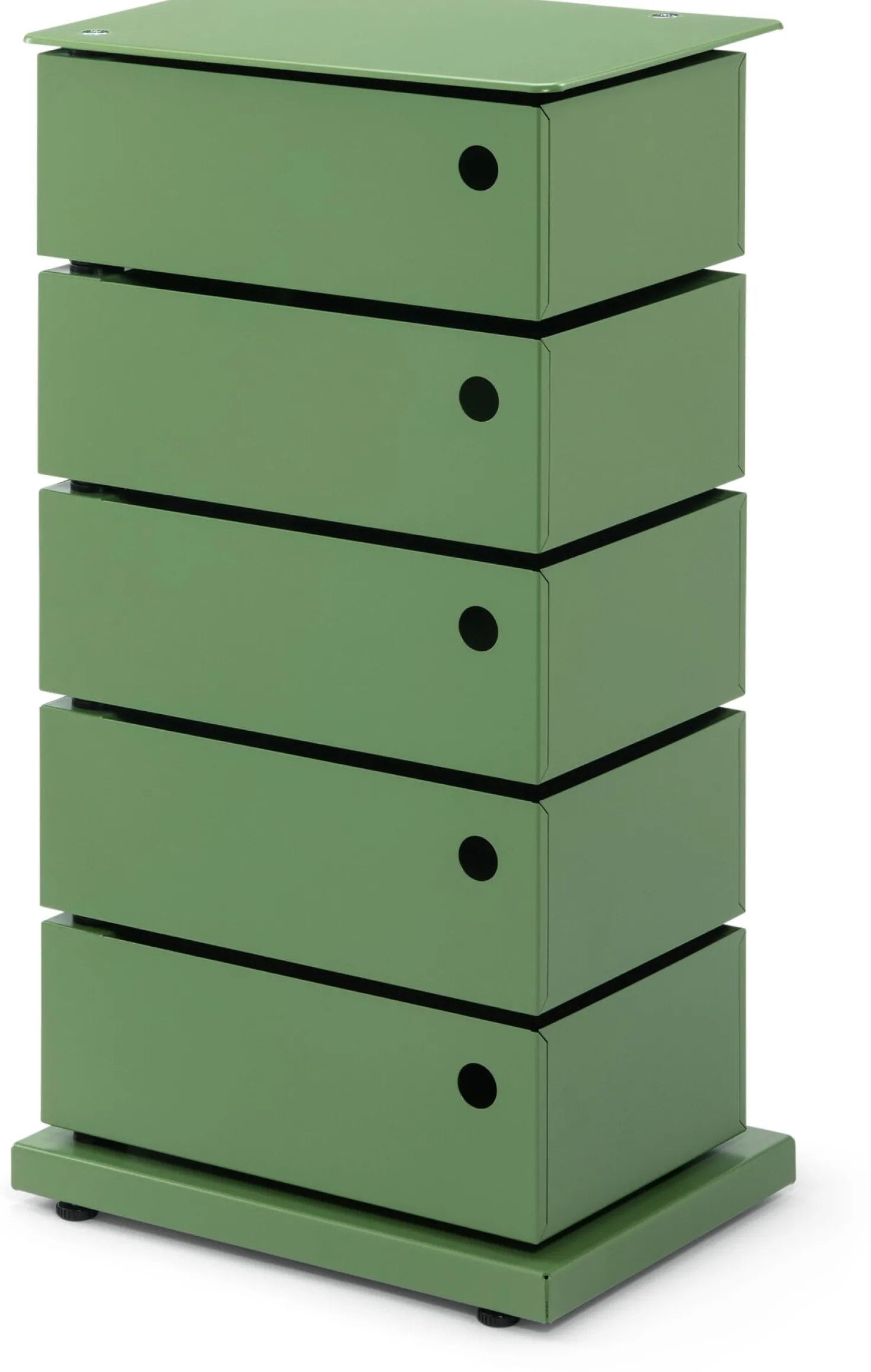Drehladen-Container Stahlblech 5-fach