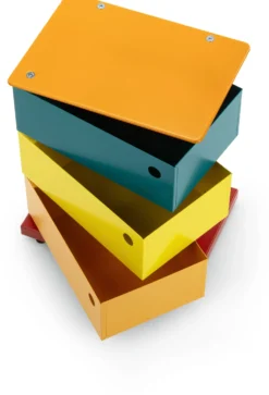 Drehladen-Container Stahlblech 3-fach Polychrom Bruno