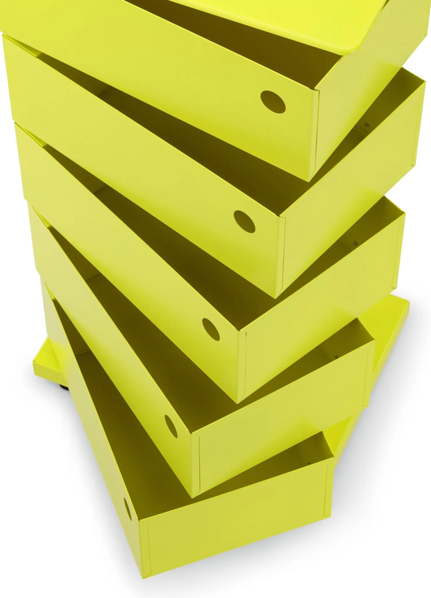 Drehladen-Container Stahlblech 5-fach