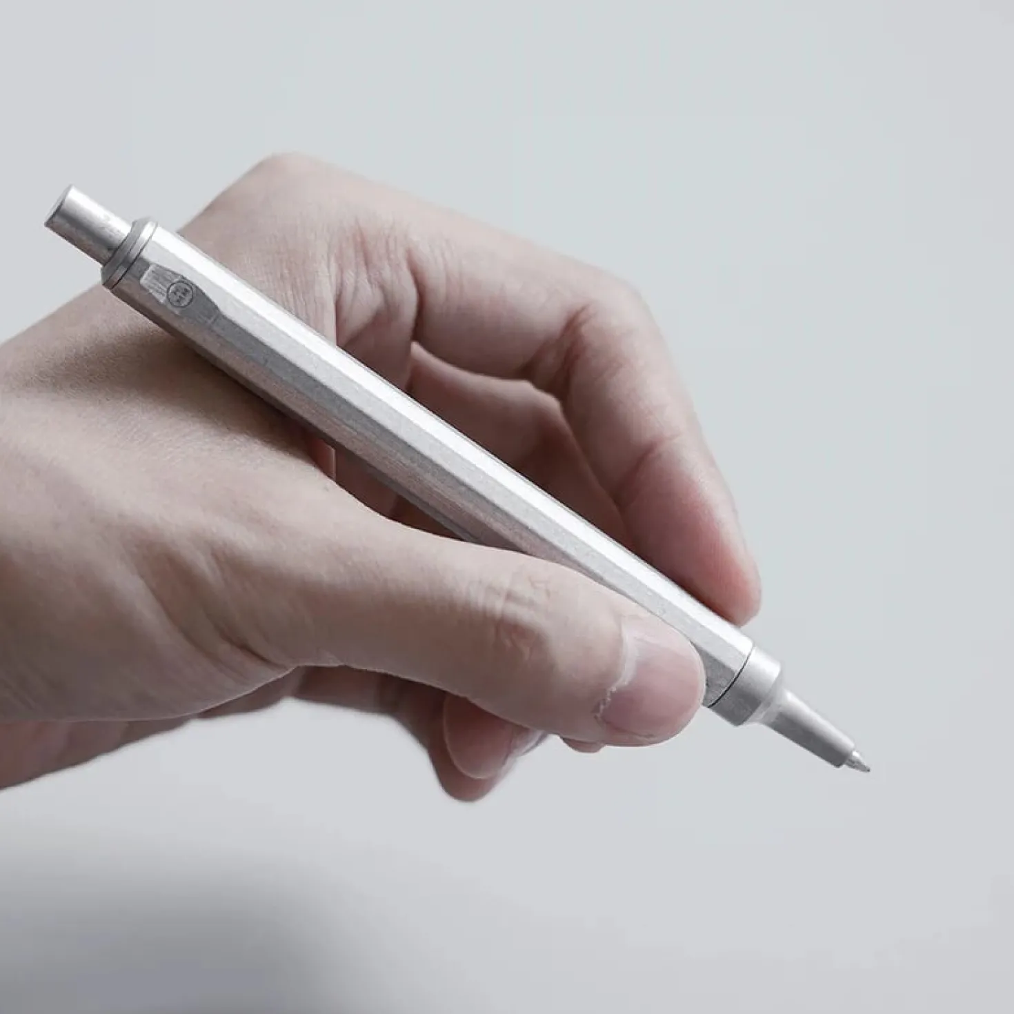 Druckkugelschreiber Aluminium