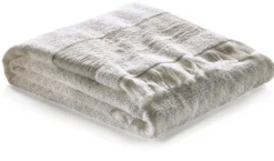 Duschtuch Leinenbordüre