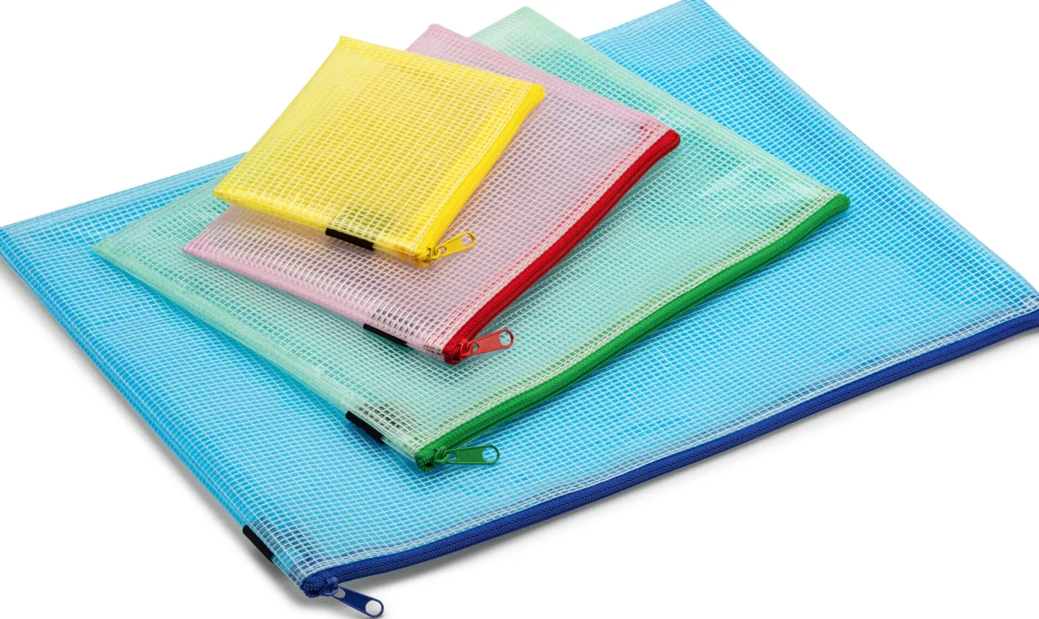 Etui Mesh Bag, durchgefärbt