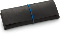 Etui Sattlerleder, schwarz