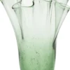 Faltenvase Thüringer Waldglas