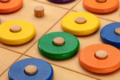 Farben-Sudoku Buchenholz