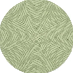 Filzkugelteppich